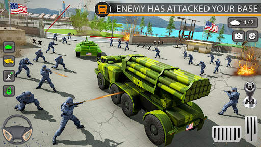 Army Transport Military Games screenshot 1