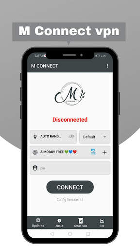 M CONNECT VPN screenshot 3
