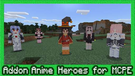 Mod Anime Heroes for Minecraft PE screenshot 2