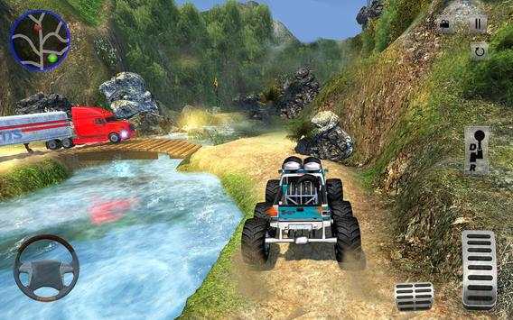 6x6 Monster Truck Driving Simulator: Offroad screenshot 2