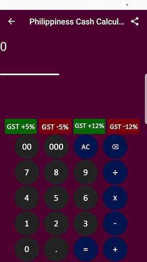 Philippines Easy Cash Calculator Plus screenshot 2