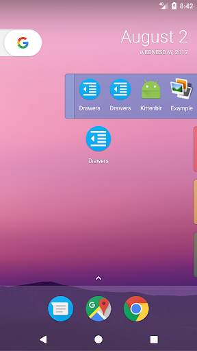 Drawers screenshot 2