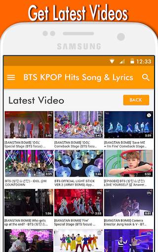 BTS KPOP Hits Song & Lyrics screenshot 4