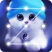 Yin Yang Cat Lock icon