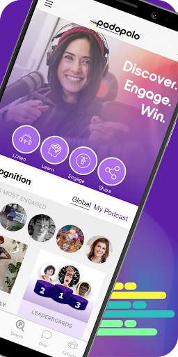 Podopolo – Podcast Player & Social Podcasting App screenshot 2