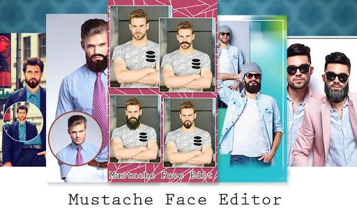 Moustache Face Edit screenshot 1