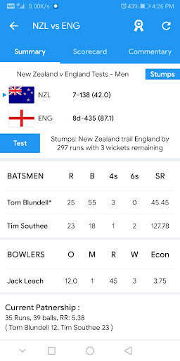 CricInfo - Live Cricket Scores screenshot 6