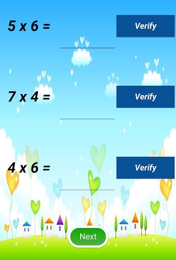 Multiplication games screenshot 5