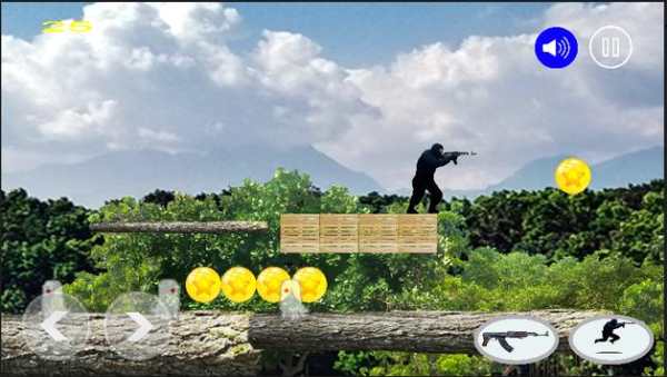 Black Ninja Soldier screenshot 1