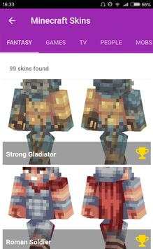 Skins for Minecraft PE screenshot 2