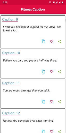 Caption for Photos - Caption and Status screenshot 6