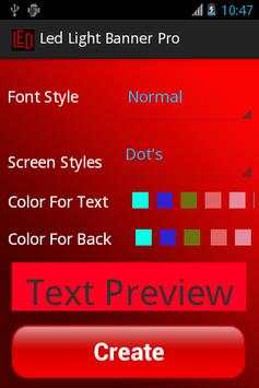 Led Light Banner Pro screenshot 3