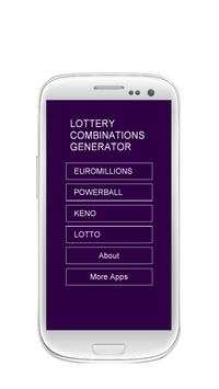 Lottery Combinations Generator screenshot 8