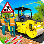 Road Construction Sim Operating Heavy  Machinery icon