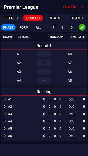 Tournament App 8 تصوير الشاشة