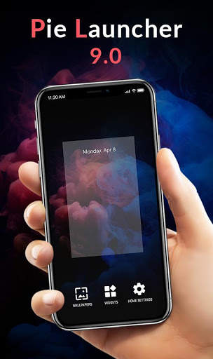 Pie Launcher 9.0 - P 9.0  Launcher screenshot 3