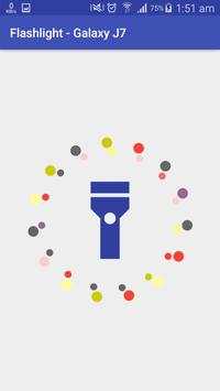 Flashlight - Galaxy J7 screenshot 2