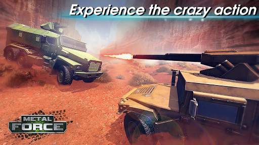Metal Force: Army Tank Games screenshot 1
