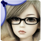 Barbie Doll Zipper Lock icon