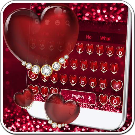 Red Wine Jewelry Keyboard 10001008