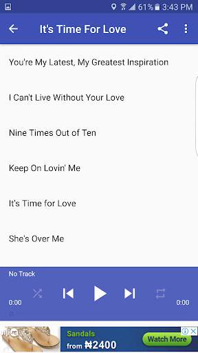 Teddy Pendergrass Songs screenshot 2