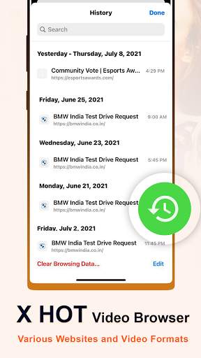 Hot Video Browser - Fast & Secured Browser screenshot 4