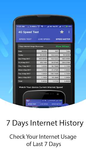 4G Speed Test & Meter screenshot 3