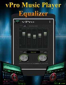 vPro Music Player Equalizer screenshot 3
