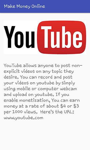 Make Money Online screenshot 1