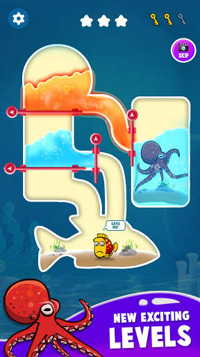 Save The Fish - Pin Puzzle Game screenshot 2