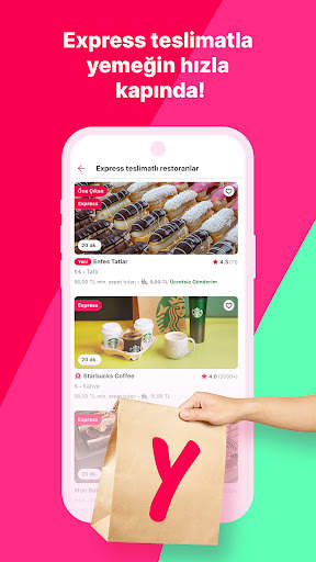 Yemeksepeti - Yemek & Market screenshot 5