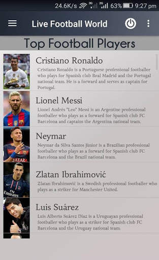 Live Football World screenshot 8