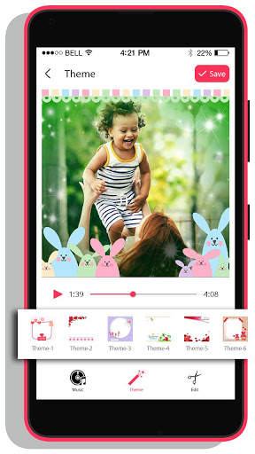 Baby Story Photo Video Maker With Music screenshot 1