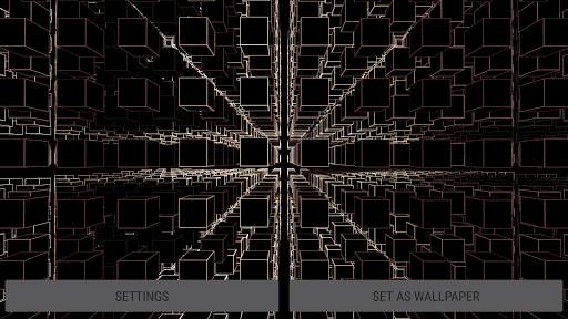 Infinity Cubes Matrix 3D Live Wallpaper screenshot 19