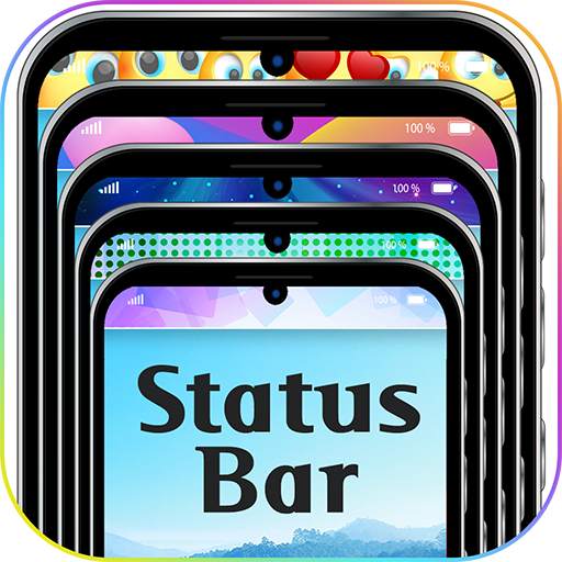 Customized Color Status Bar - GIF & Background 2.0