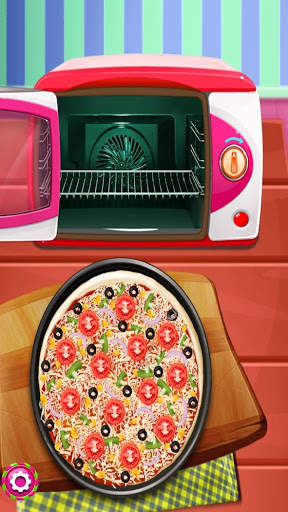 Cute Pizza Maker Cooking & Baking Kitchen Game screenshot 1