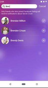 Secret Crush : Facebook dating 2019 Guide screenshot 2