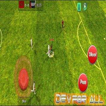 Best soccer game 3D screenshot 23