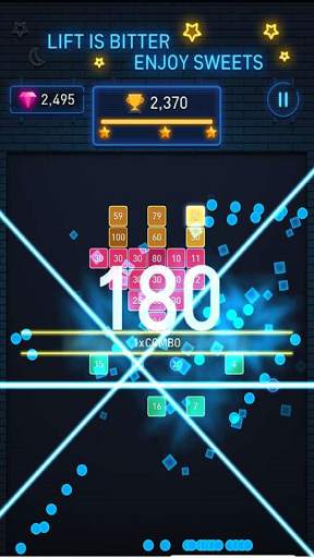 Pemecah Bata: Hip hop berisi neon! Bola monster screenshot 3
