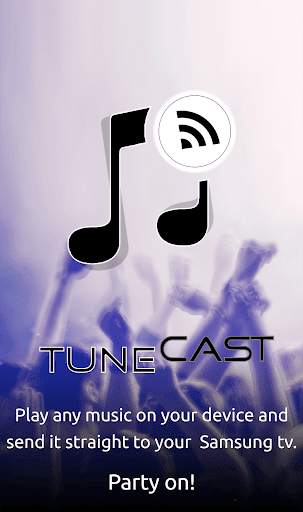 TuneCast DLNA Music Samsung TV screenshot 1