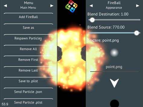 Particle Editor for Cocos2d screenshot 8