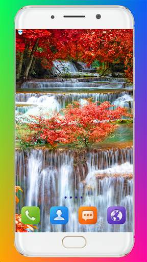 Waterfall Wallpaper HD screenshot 4