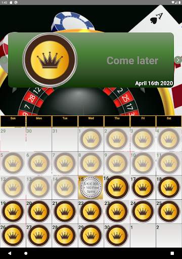 Gambling Calendar screenshot 10