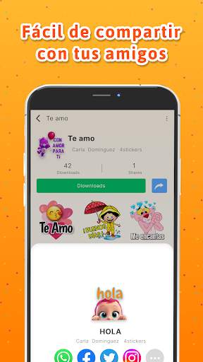 HD Sticker&Pack WAStickersApps screenshot 6