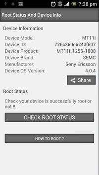 Root Status & Device Info screenshot 2