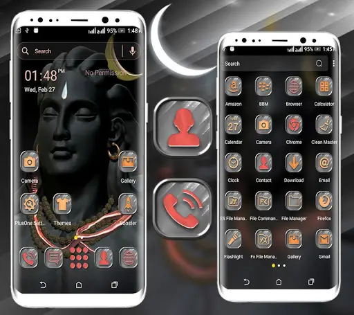 Mahadev Launcher Theme screenshot 1