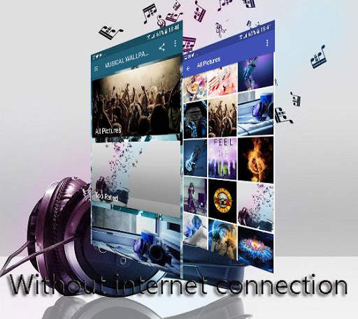 Musical Wallpapers screenshot 4