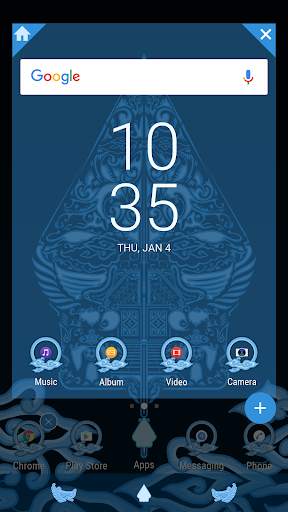 Xperia Theme - Mega Mendung screenshot 5