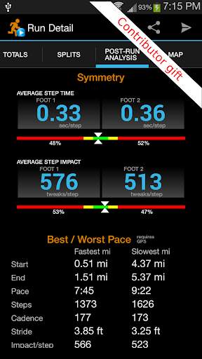 Cadence Running Tracker screenshot 4