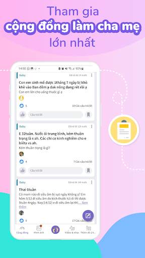 Be Yeu - Pregnancy & Baby App screenshot 5